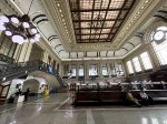 Hoboken waiting room looking south